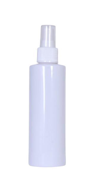 Envases cosméticos Botella PET blanco recta